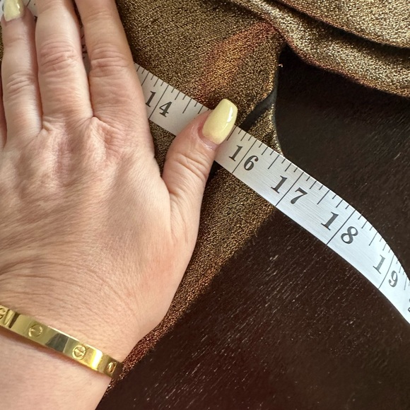 J Mendel Paris authentic gold dress in size 12. EUC. Absolutely gorgeous - Picture 14 of 14